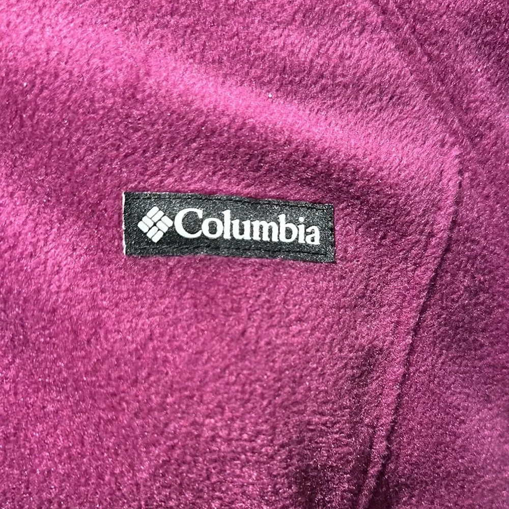 Columbia Magenta Fleece Jacket - Picture 2 of 8